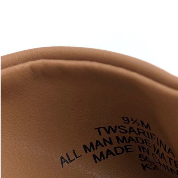 Tommy Hilfiger Sarifina Knot Block Heel Sandals Women's Brown Size US9.5M EU40 - Picture 11 of 14